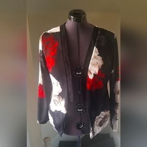 Floral Blazer